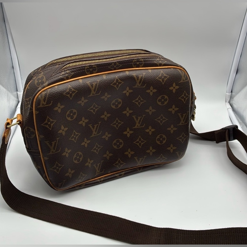 LOUIS VUITTON MONOGRAM REPORTER MESSENGER PM CROSSBODY UNISEX BAG - Picture 16 of 16